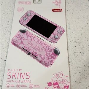 Razer Pink Skins for Nintendo Switch